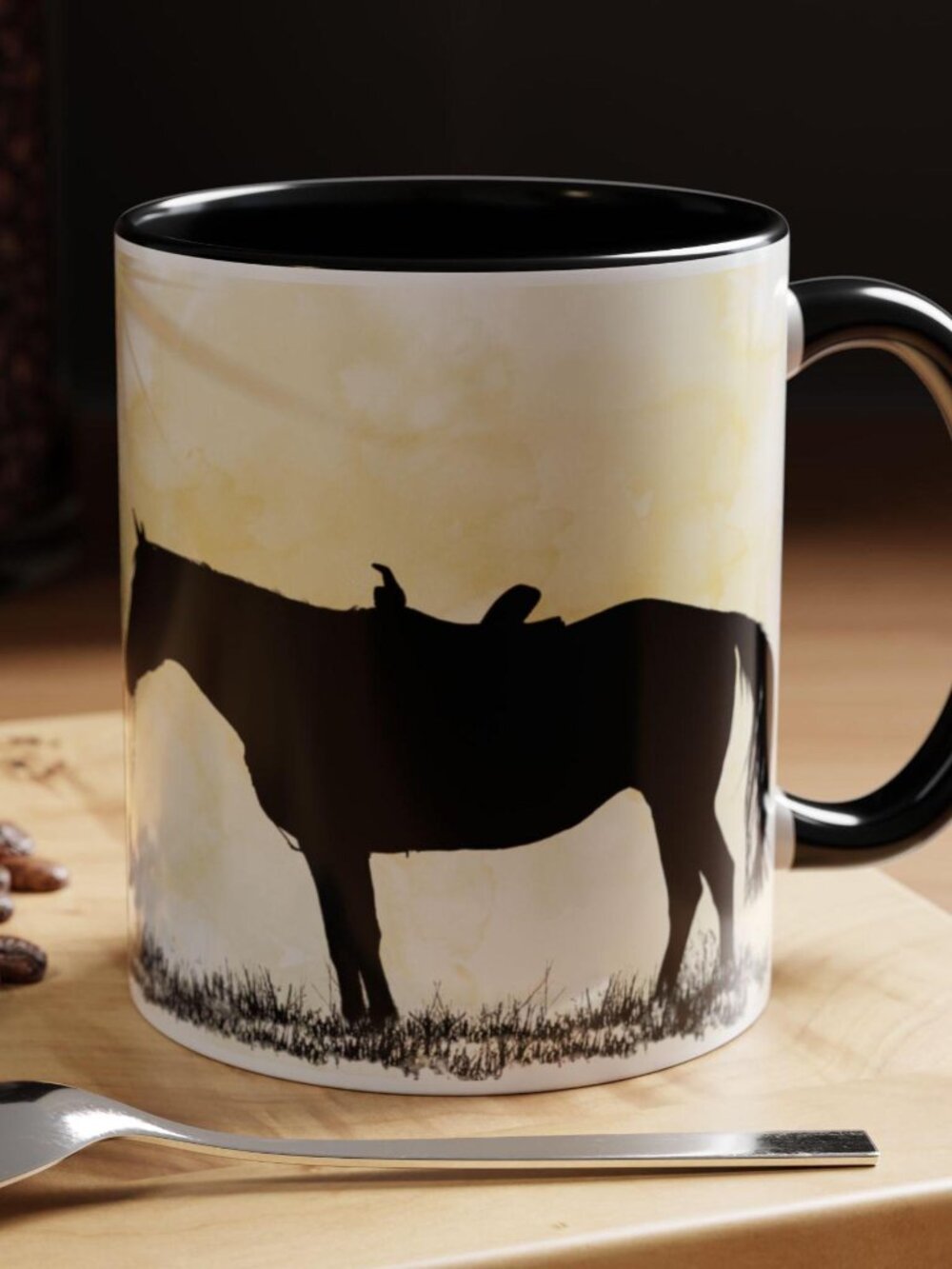 Cowboys For CHRIST - Cowboy Wisdom Ceramic Mug, Horse Lover Gift, Cowboy Mug